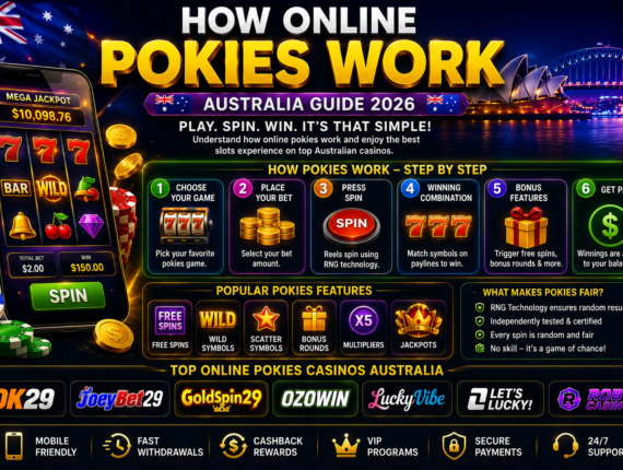 How Online Pokies Work – Australia Guide 2026