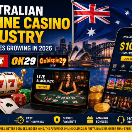 Australian Online Casino Industry Continues Growing in 2026