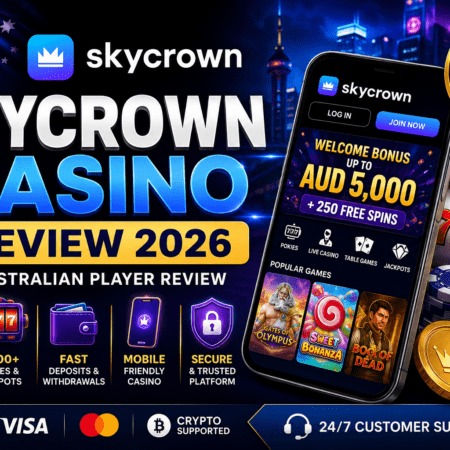 SkyCrown Casino Australia Review 2026 – Bonuses, Pokies & Player Experience