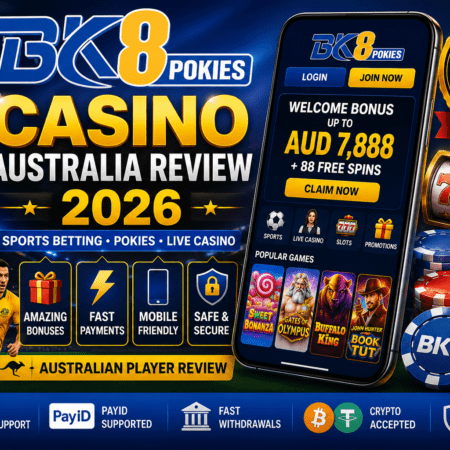 BK8 Casino Australia Review 2026 – Bonuses, Sports Betting & Pokies