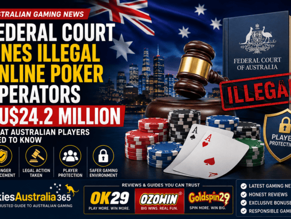 Federal Court Fines Illegal Online Poker Operators AU$24.2 Million: What Australian Players Need to Know